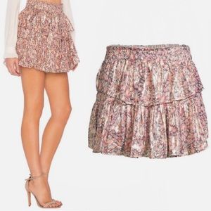 Never worn Love Shack Fancy skirt size M
